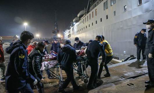 HATAY - Birîndarên erdhejê bi keştiyê tên veguhestin