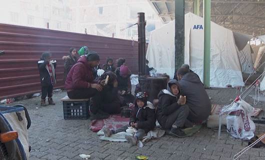 Koçberên Sûrî li Bakurê Kurdistanê ji ber erdhejê careke din derbider bûne