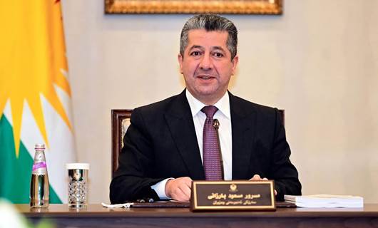 Başbakan Mesrur Barzani Paris'te