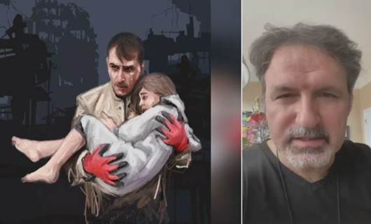 Rojavalı sanatçı depremzedeler için yaptığı viral olan tabloyu anlattı