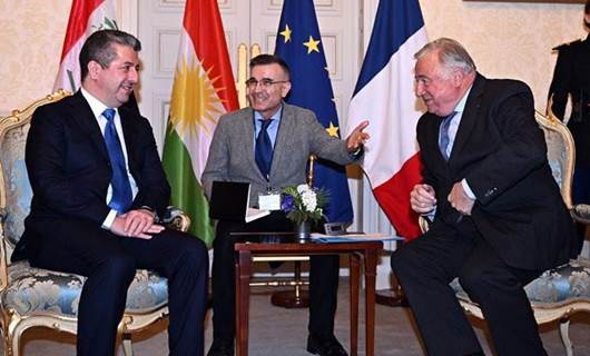 ‘Kürdistan halkına desteklerinden dolayı Fransa Hükümeti ve halkına teşekkür ediyorum’