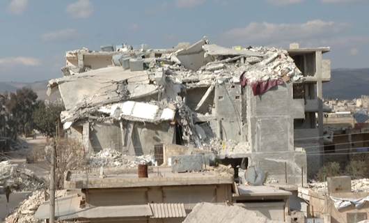 With houses in ruins, Afrin families live out in the open