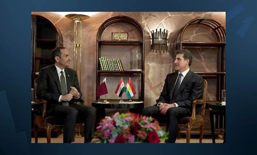 Başkan Neçirvan Barzani, Katar Dışişleri Bakanı Al Sani ile görüştü