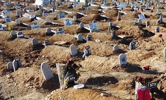FOTO – Malatya’da mezarlıklar isimsiz mezarlarla dolu