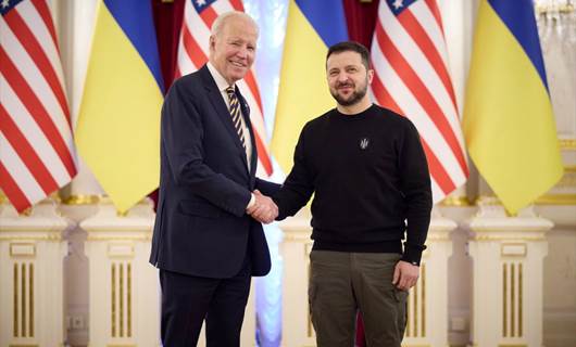 Joe Biden bi serdaneke ji nişka ve çû paytexta Ukraynayê