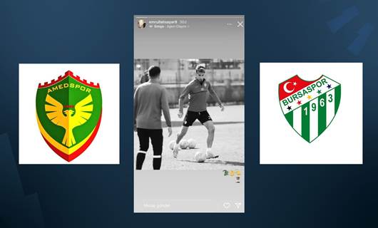 Amedspor, Bursapor için emoji paylaşan futbolcuyu süresiz kadro dışı bıraktı
