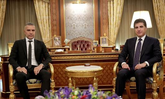 Başkan Neçirvan Barzani, Berdan Mardini’yi kabul etti