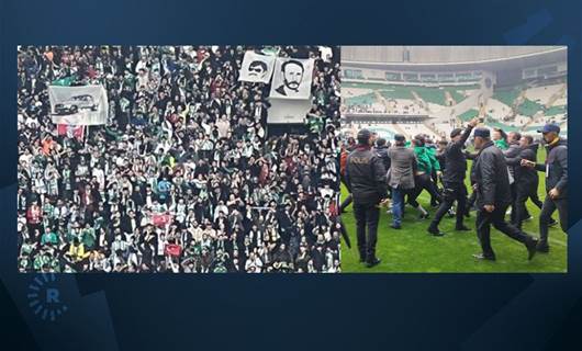 Bursaspor tribünlerinde 'Yeşil' ve 'Beyaz Toros' pankartları açıldı; Siyasetçilerden tepki yağdı