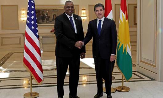 President Barzani receives Pentagon chief in Erbil