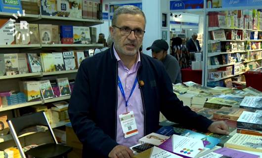 Yazar Qahir Bateyî, eserleriyle 15. Uluslararası Erbil Kitap Fuarı’nda