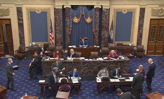 Senatoya Amerîkayê guhertinên du yasayên leşkerî yên girêdayî Iraqê qebûl kir
