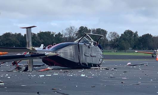 ABD'de ilginç olay: Hırsız çalmaya kalktığı helikopteri düşürdü