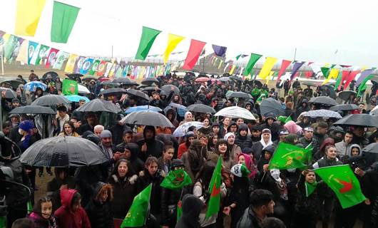 Hakkari-Yüksekova’da coşkulu kutlama: ‘Newroz en başta Kürtlerindir’