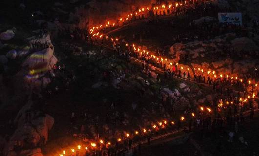 Newroz capital Akre lights up in celebrations and fireworks