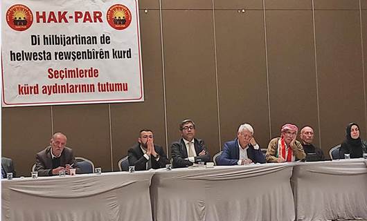 HAK-PAR: Kürtler ulusal taleplerini merkeze alan bir siyaset yürütmelidir