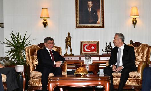 Davutoğlu, ABB Başkanı Yavaş'ı ziyaret etti