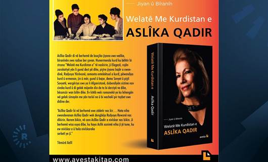 Hunermend Aslîka Qadir vê carê jî pirtûka ‘Welatê Me Kurdistan e’ nivîsand