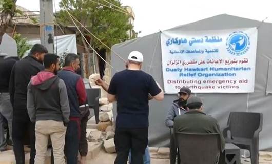 Erbil merkezli kuruluş Efrin’de nakdi yardım dağıttı