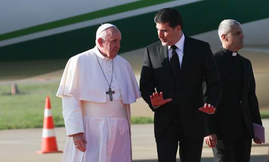 BAŞKAN NEÇİRVAN BARZANİ ROMA’DA - Papa Francis ile bir araya geldi