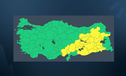 Diyarbakır, Batman ve Bitlis dahil 19 ile ‘sarı’ uyarı