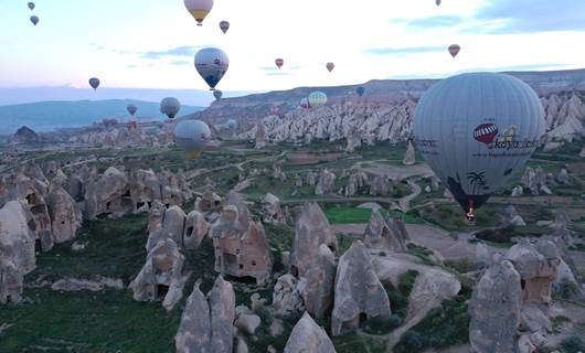 Geştyarên Kapadokyayê li esman pêşwaziya Cejna Remezanê kirin