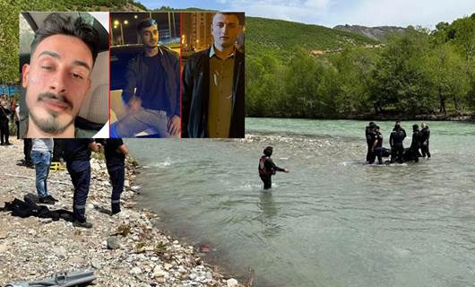Munzur Çayı’nda kaybolan Diyarbakırlı 3 gençten birinin cenazesi bulundu