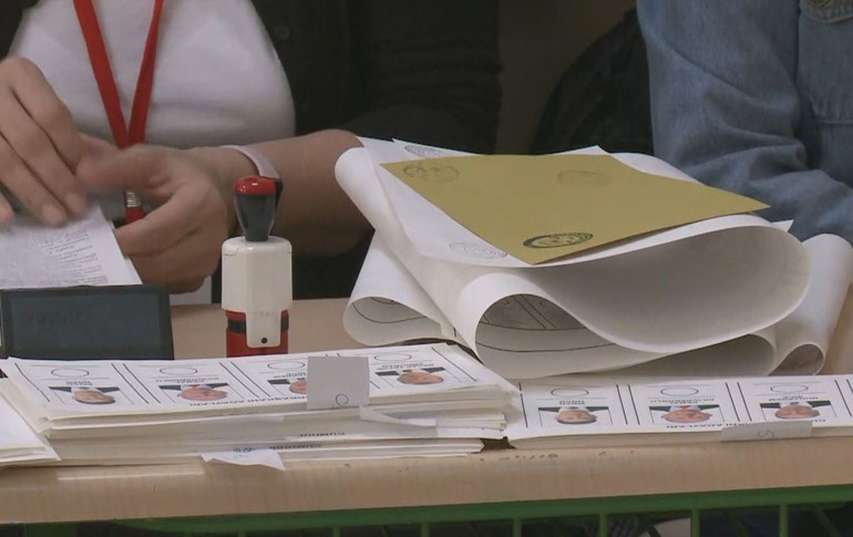 Voting underway in Ankara, Turkey, on May 14, 2023. Photo: Rudaw