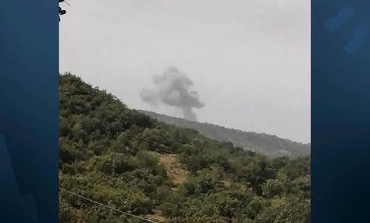 TSK'ya bağlı savaş uçakları Amedi kırsalına yoğun bombalad