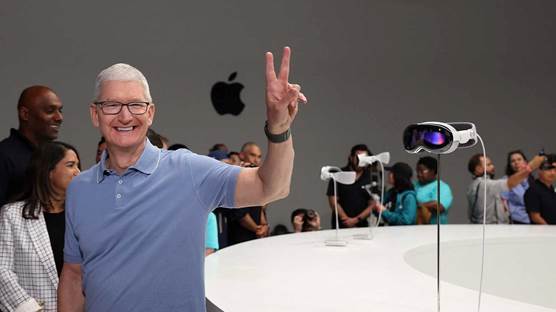 Apple CEO'su Tin Cook Foto: AFP