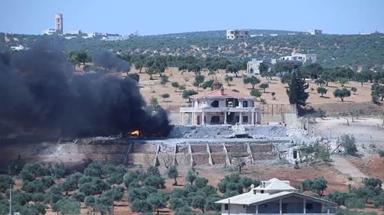 Rusya'dan İdlib'e bombardıman / Foto: AA