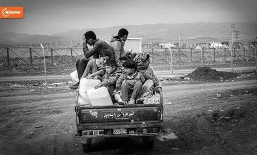 Süleymaniye...Kobanili mülteciler Erbet Kampı'nda