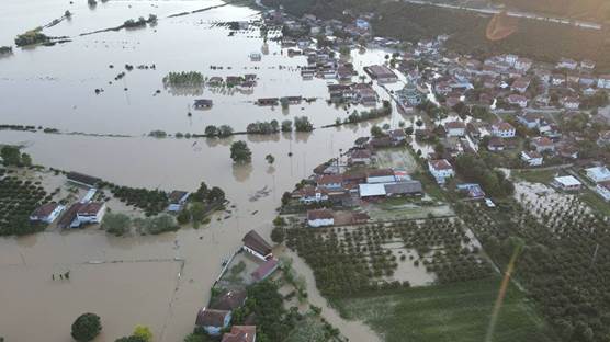 Düzce'nin Gölyaka ilçesinin İçmeler köyü / Foto: AA