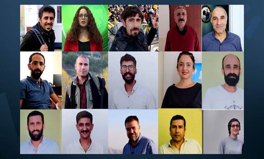 Tutuklu 15 gazetecinin davası Diyarbakır'da başlıyor