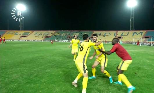 Erbil FC ile Bağdat Hedood yarıfinal maçı