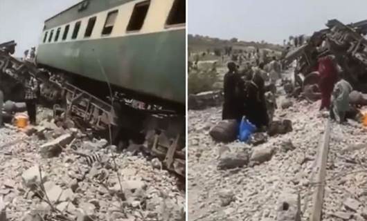 Pakistan'da tren faciası