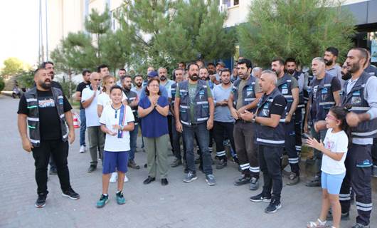 Dersim'de enerji işçileri iş yavaşlatma eylemini sürdürüyor