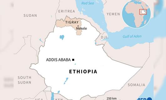 Etiyopya haritası / AFP