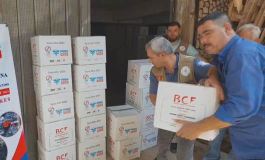 Dezgeha Xêrxwaziyê ya Barzanî 150 paketên xwarinê belav kirin