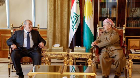Başkan Barzani ile Eyad Allawi bir araya geldi