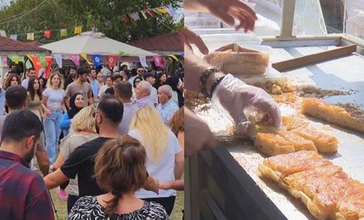 İstanbul'da 6'ncı Kürt Böreği Festivali düzenlendi