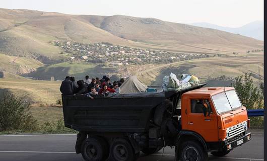 Göç eden Ermeniler. / AFP