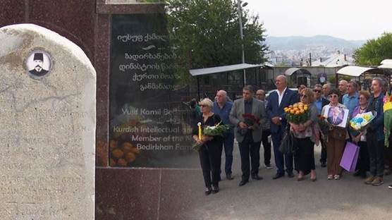 Yusif Kamil Bedirxan’ın anıt mezarının açılışı / Foto: Rûdaw