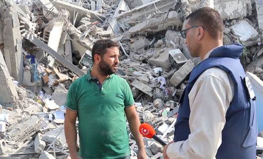 Rûdaw Gazze’de: İsrail'in misilleme hava saldırısı kentte havayı değiştirdi