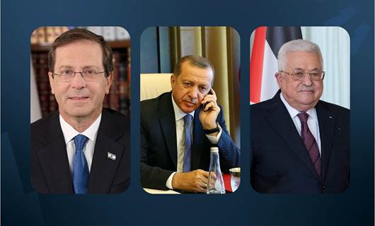 Türkiye Cumhurbaşkanı Erdoğan, Filistin Devlet Başkanı Abbas ve İsrail Cumhurbaşkanı Herzog ile telefonda görüştü