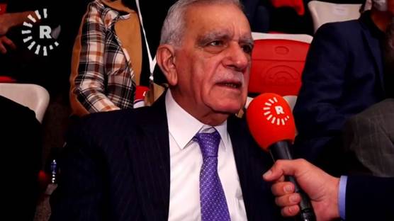 Ahmet Türk Rûdaw'a konuştu.