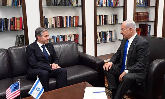 ABD Dışişleri Bakanı Antony Blinken (solda) İsrail Başbakanı Binyamin Netanyahu (sağda) ile Tel Aviv'de bir araya gelmişti. / AA