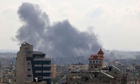 İsrail'in Gazze'ye bombardımanı Foto: SAID KHATIB / AFP 