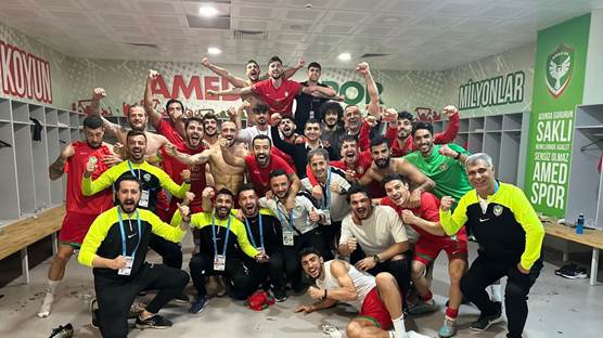 Amed Spor- Isparta 32'yi mağlup etti Foto: Amed SK Twitter 