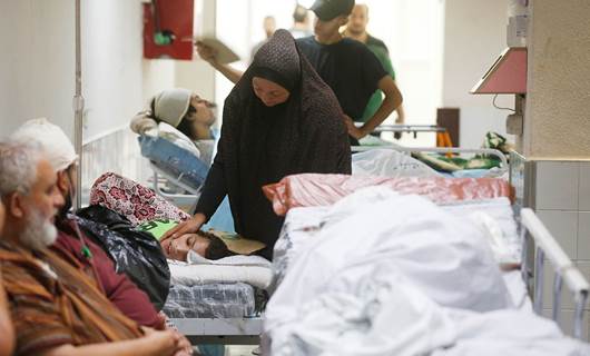 Gazze'deki yaralılar kısıtlı imkanlarla tedavi olabiliyor /  AA