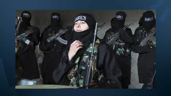 Foto: IŞİD'in kadın sorumlusu Musul'da yakalandı